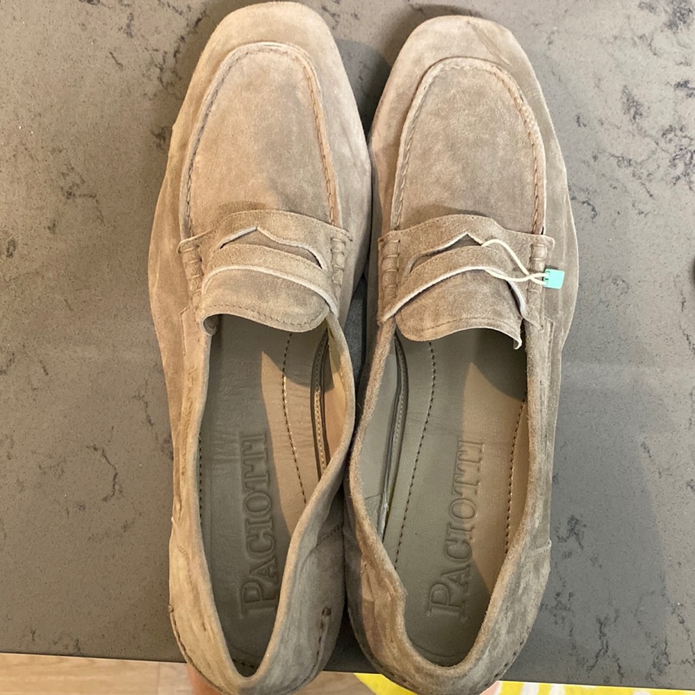 Paciotti Italian loafers suede mens size 7